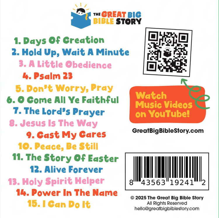 The Great Big Bible Story Album CD